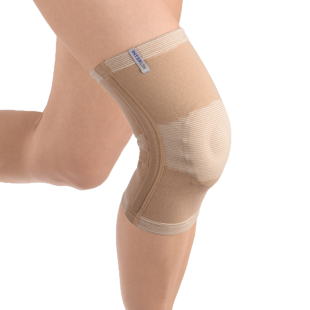 фото Бандаж на коленный сустав с силиконовым кольцом интерлин рк к03 р.xl