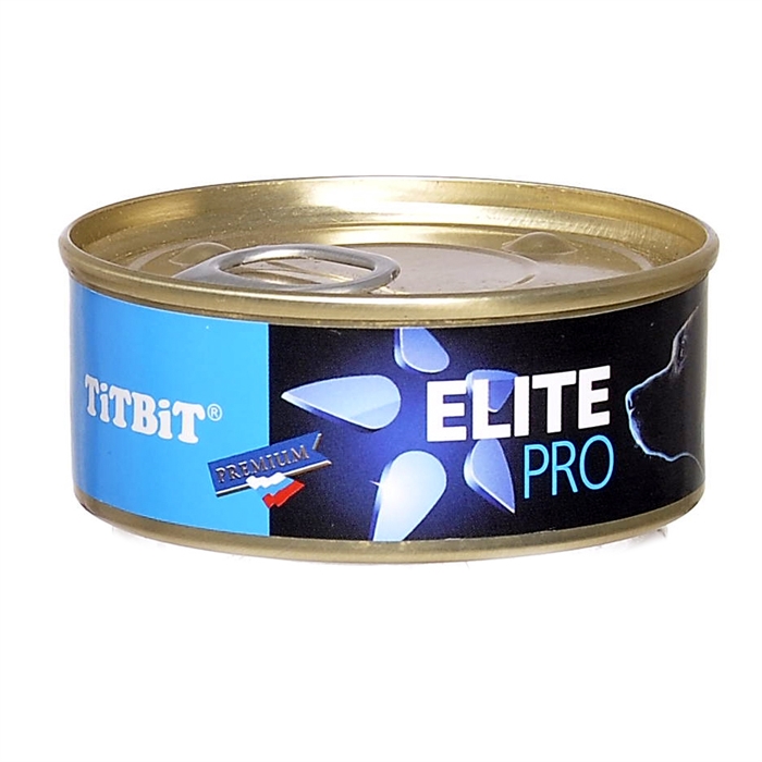 фото Консервы для собак titbit elite pro, все породы, индейка, 100г