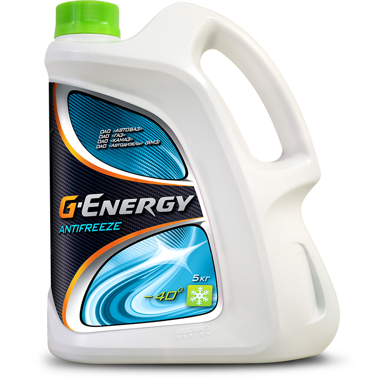 Антифриз G-Energy Antifreeze 40 кан.5 kg - Октафлюид