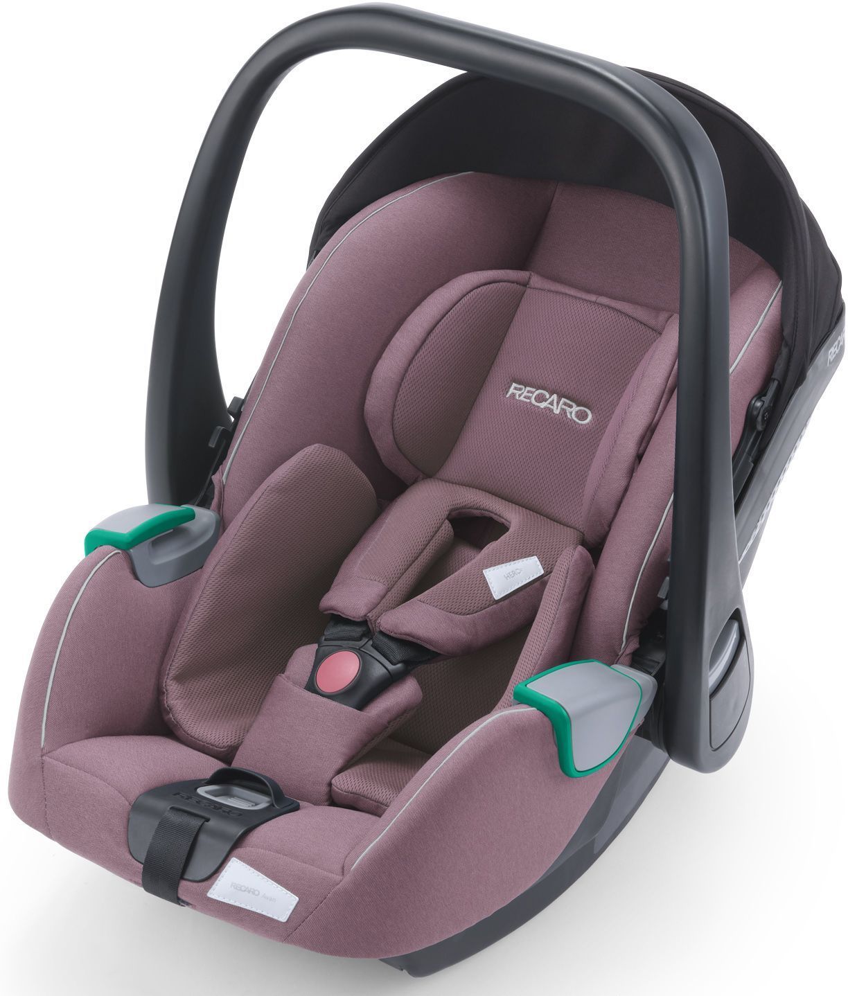 фото Автолюлька recaro avan prime цв.розовый гр.0+