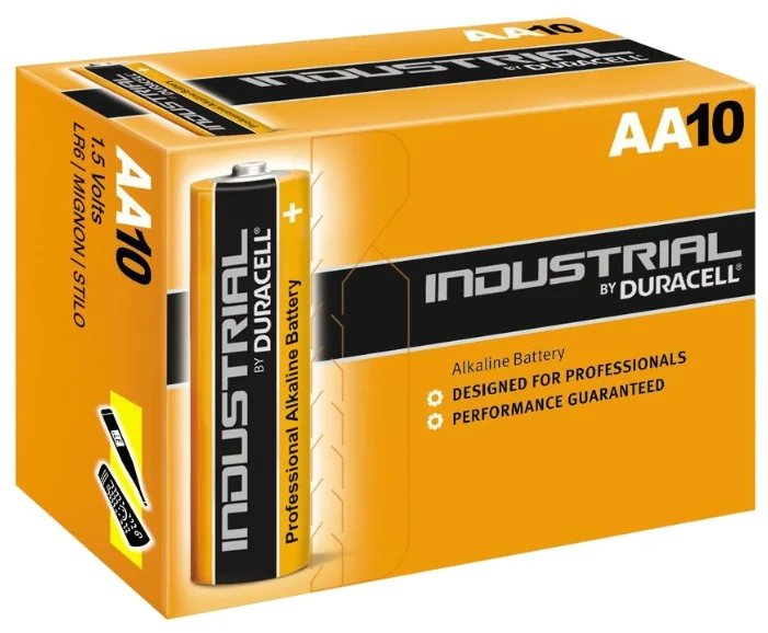 

Батарейка Duracell Industrial AA 10шт, Industrial