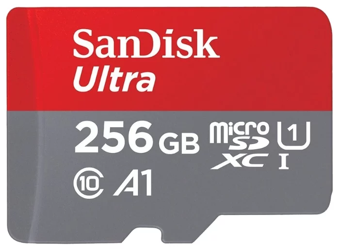 

Карта памяти SanDisk Ultra microSDXC 256GB + адаптер (SDSQUA4-256G-GN6MA), Ultra 256GB UHS-I + адаптер (SDSQUA4-256G-GN6MA)