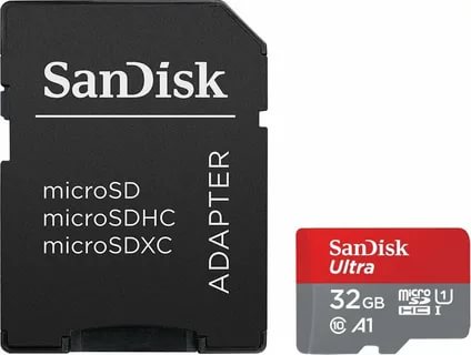 Карта памяти SanDisk Ultra microSDHC 32GB + адаптер (SDSQUA4-032G-GN6MA)