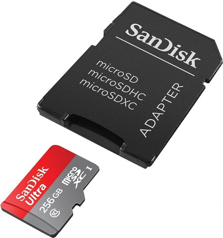 Карта памяти SanDisk Ultra microSDXC 256GB (SDSQUAR-256G-GN6MN)