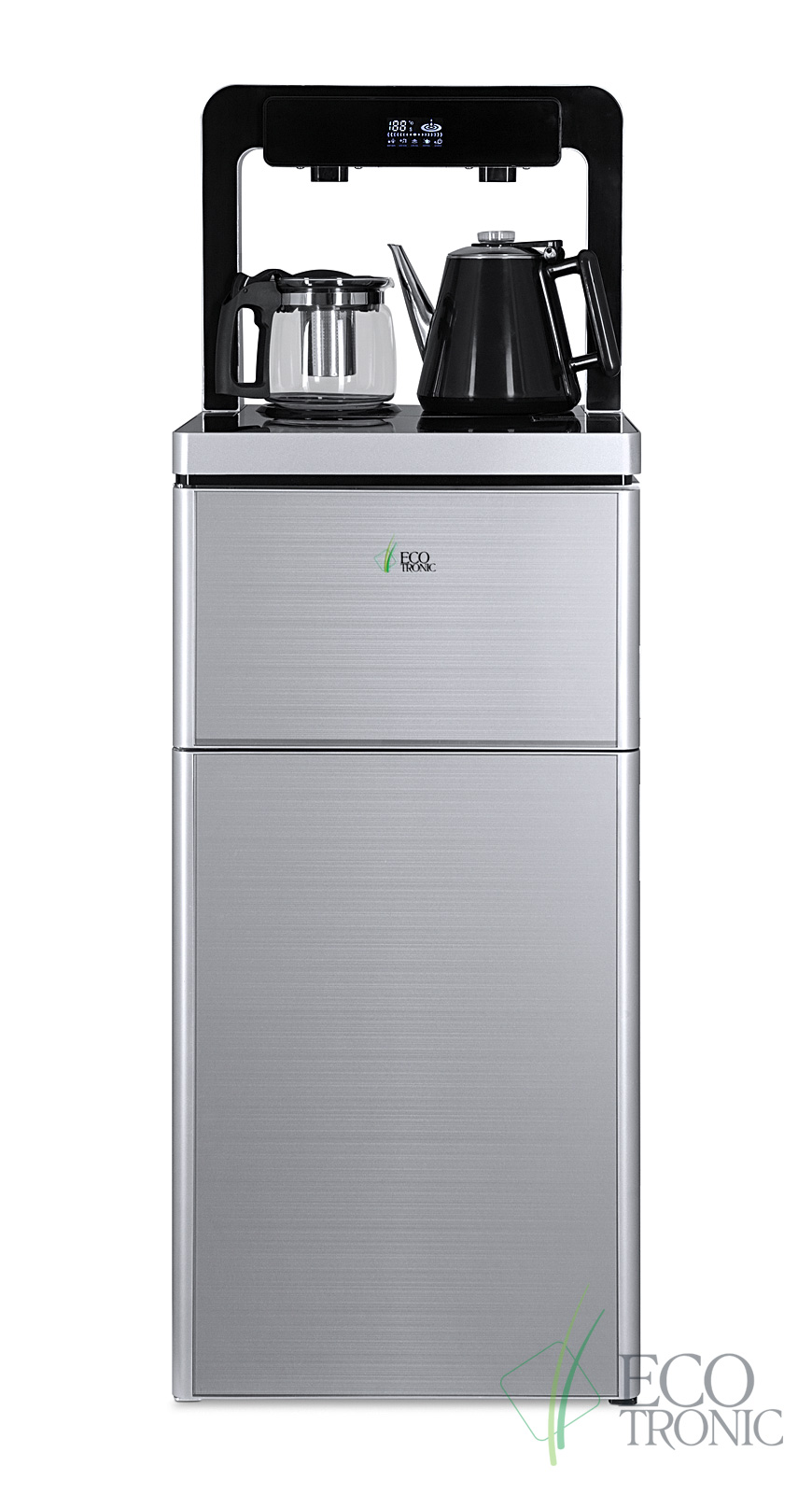фото Кулер с чайным столиком (тиабар) ecotronic tb6-le silver