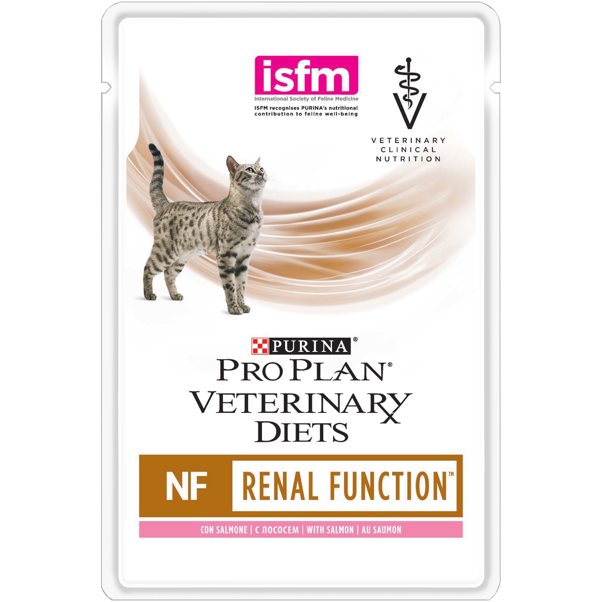 фото Влажный корм для кошек pro plan veterinary diets nf при патологии почек, лосось, 10шт, 85г