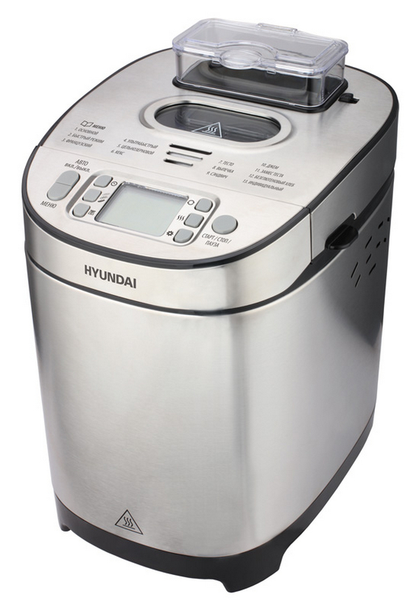 Хлебопечка Hyundai HYBM-M0313G хлебопечка tefal pf240e38 серебристая