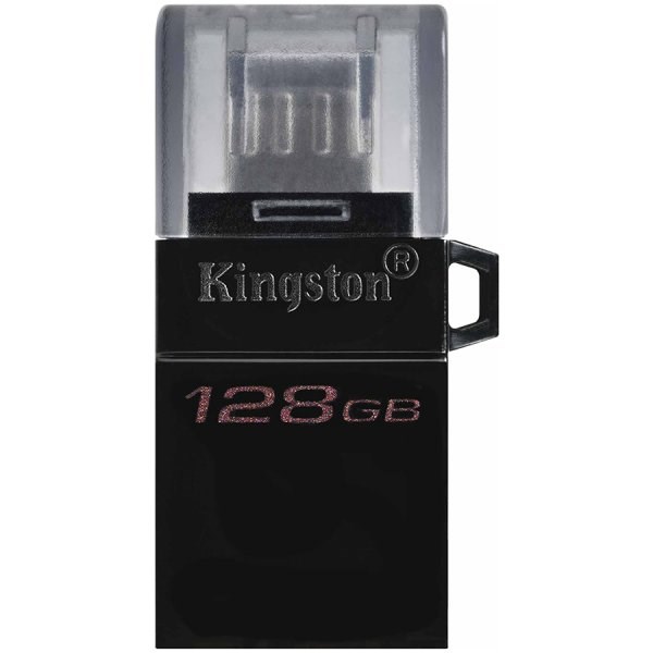 

Флешка Kingston DT MicroDuo 3 G2 128ГБ Black (DTDUO3G2/128GB), DT MicroDuo 3 G2
