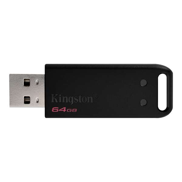 

Флешка Kingston DataTraveler 20 64ГБ Black (DT20/64GB-3P), DataTraveler 20