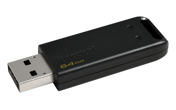 

Флешка Kingston DataTraveler 20 64ГБ Black (DT20/64GB), DataTraveler 20