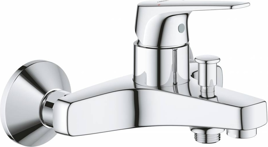 

Смеситель для ванной с душем Grohe 23601000, Серебристый, BauFlow