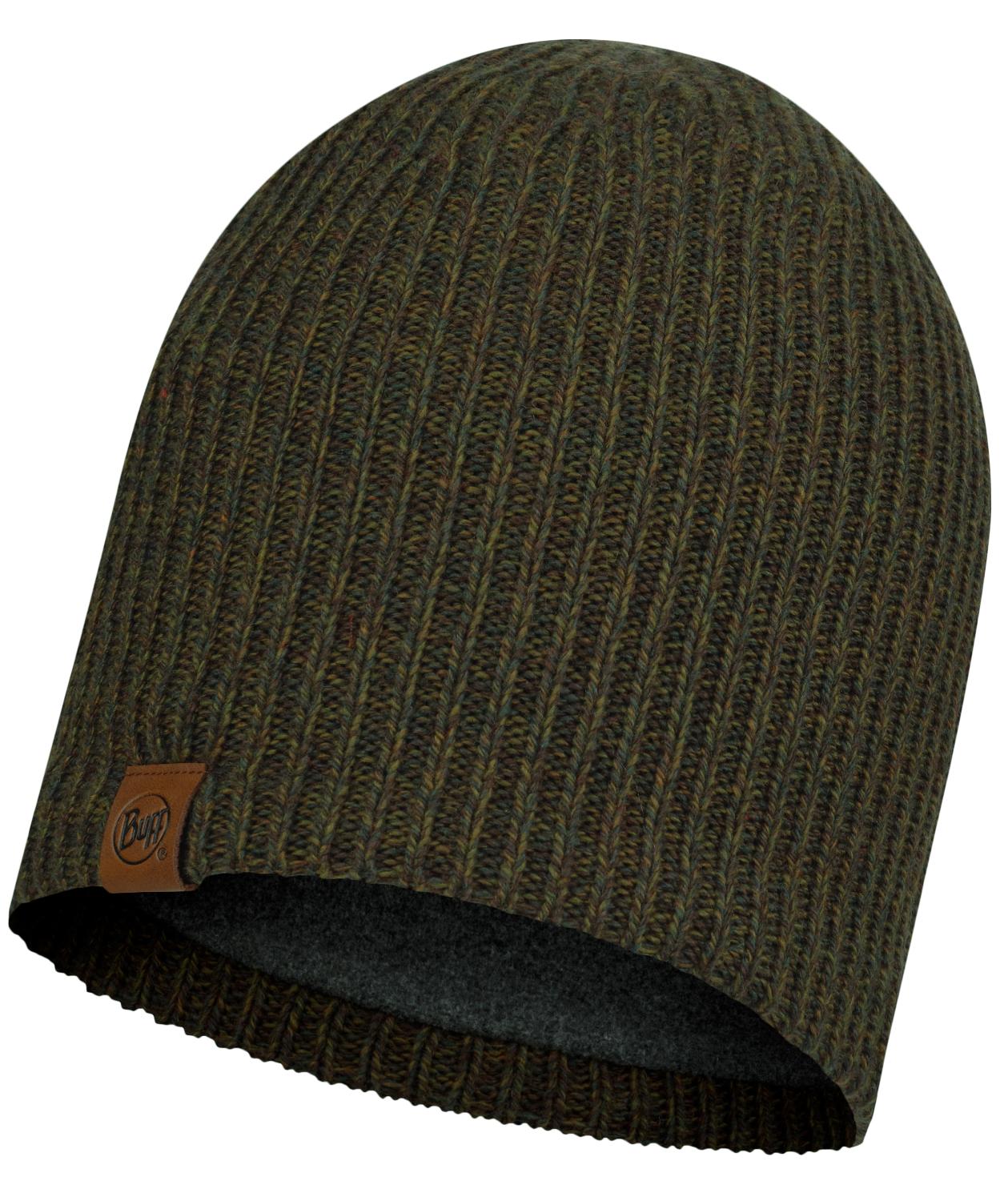 Шапка Buff Knitted & Fleece Hat Lyne, bark