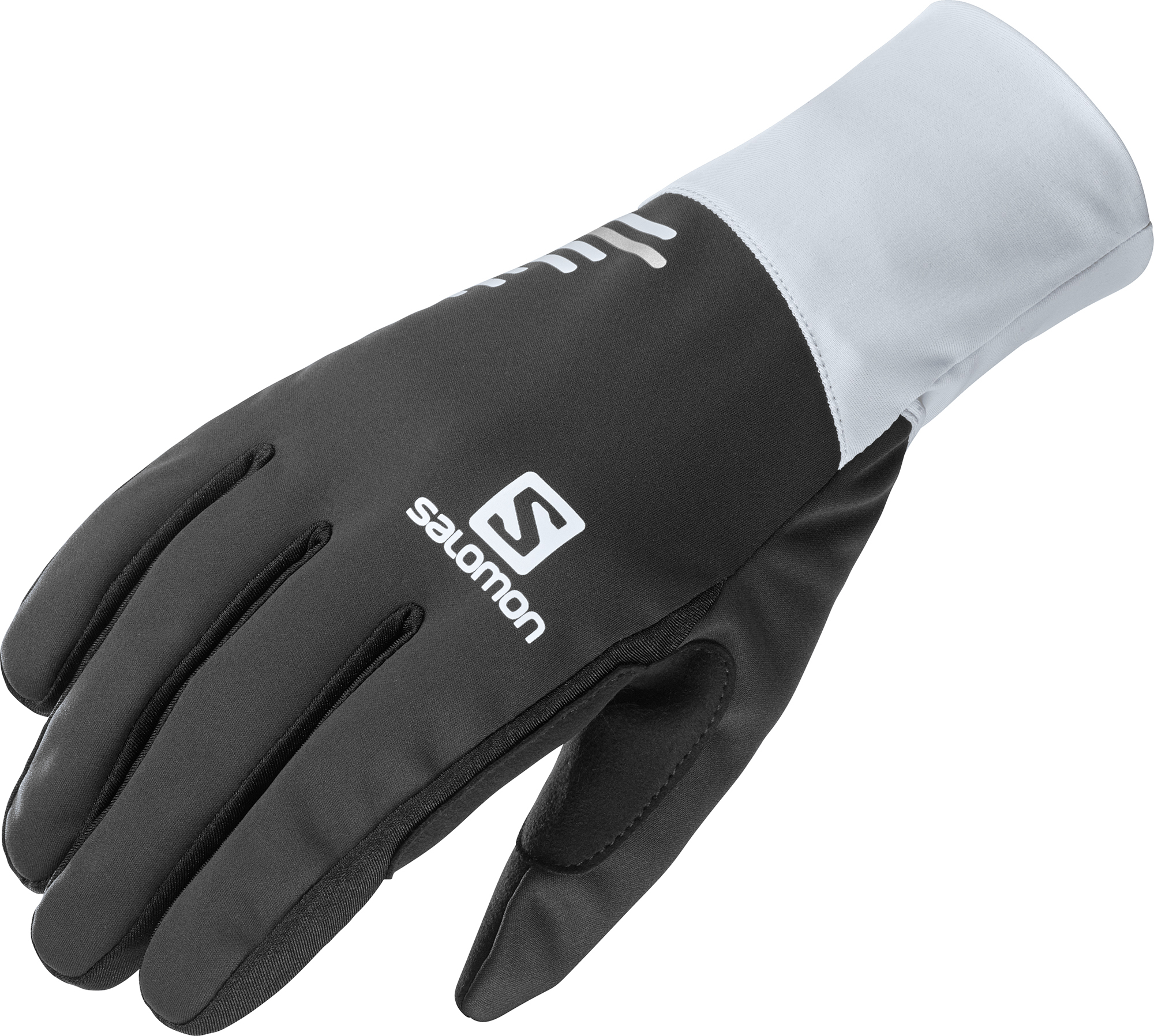 фото Перчатки salomon equipe glove u, black/kentucky blue, l