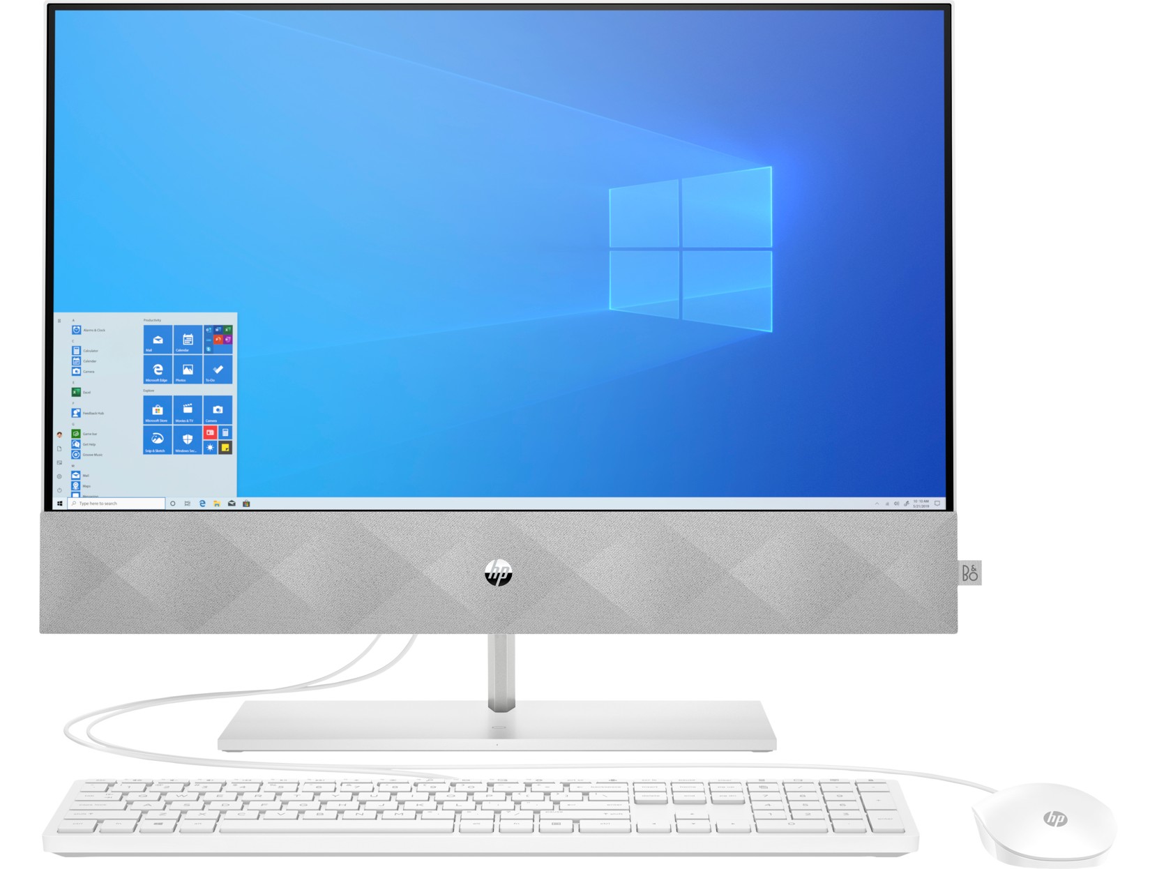 фото Моноблок hp pavilion 24-k0007ur (14q28ea) white