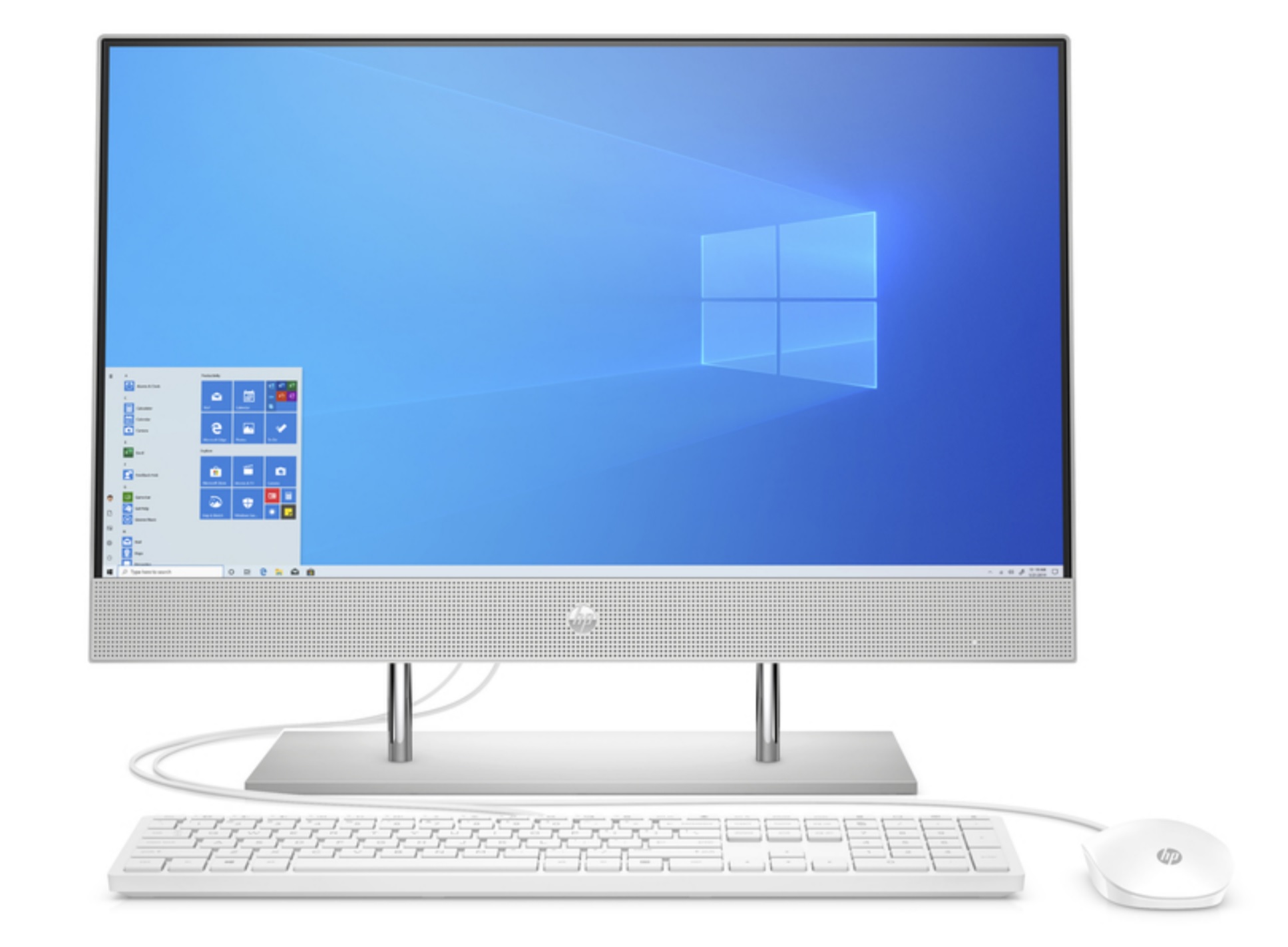фото Моноблок hp 24-dp0017ur (14q20ea) silver