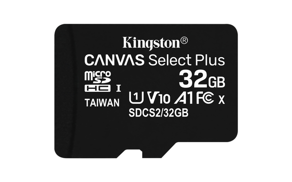 Карта памяти Kingston 32GB Canvas Select Plus 3шт+адап(SDCS2/32GB-3P1A)