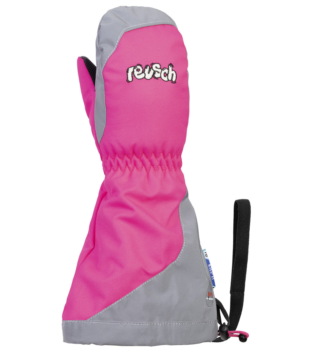 фото Варежки reusch 2020-21 walter r-tex® xt mitten pink glo/reflective (inch (дюйм):iii)