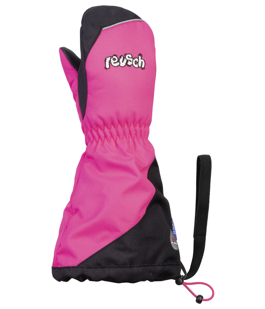 фото Варежки reusch 2020-21 walter r-tex® xt mitten pink glo/black (inch (дюйм):ii)