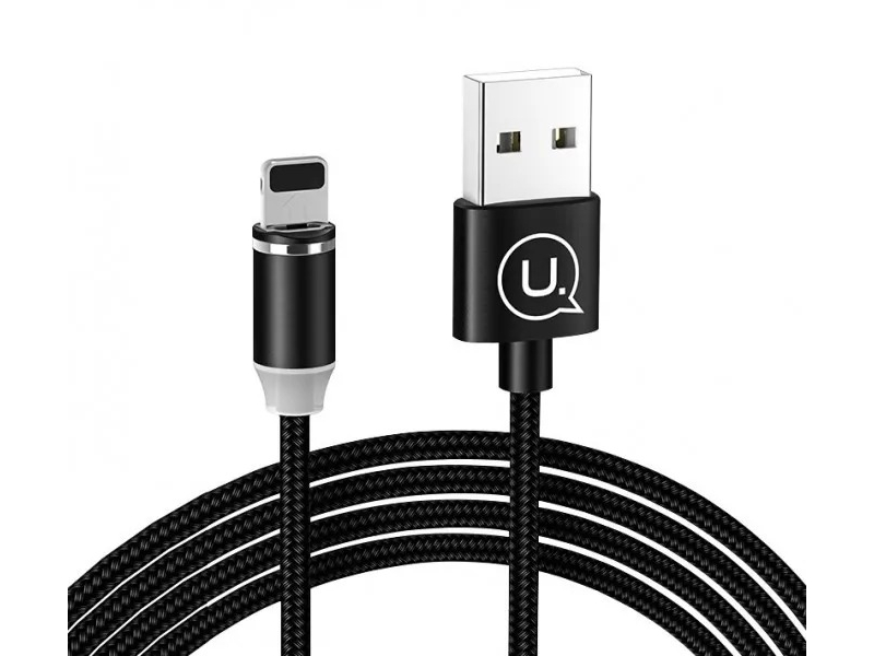 

Кабель Usams SJ292 USB-A/Lightning, Magn., Black (УТ000020217), SJ292 USB-A/Lightning, Magn., Black (УТ000020217)