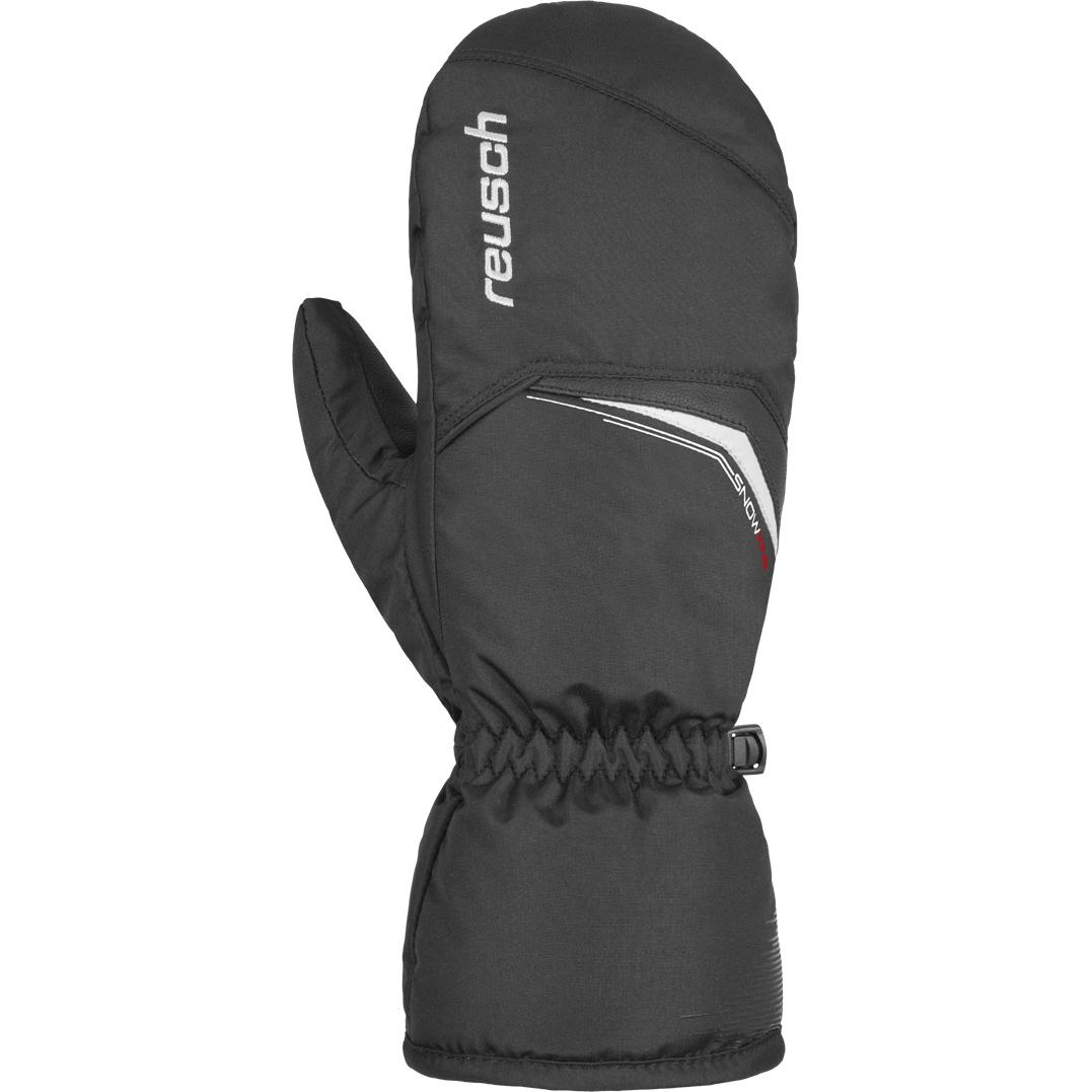 фото Варежки reusch snow king mitten, black/white, 8.5 inch