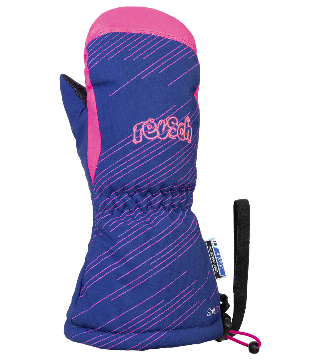 фото Варежки reusch 2020-21 maxi r-tex® xt mitten surf the web/knockout pink (inch (дюйм):v)