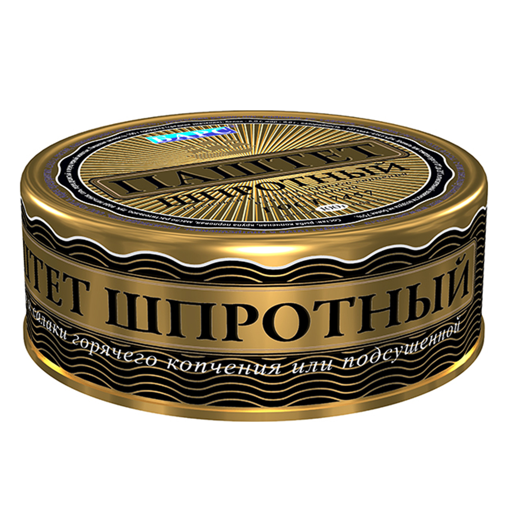 

Паштет Барс шпротный 100 г