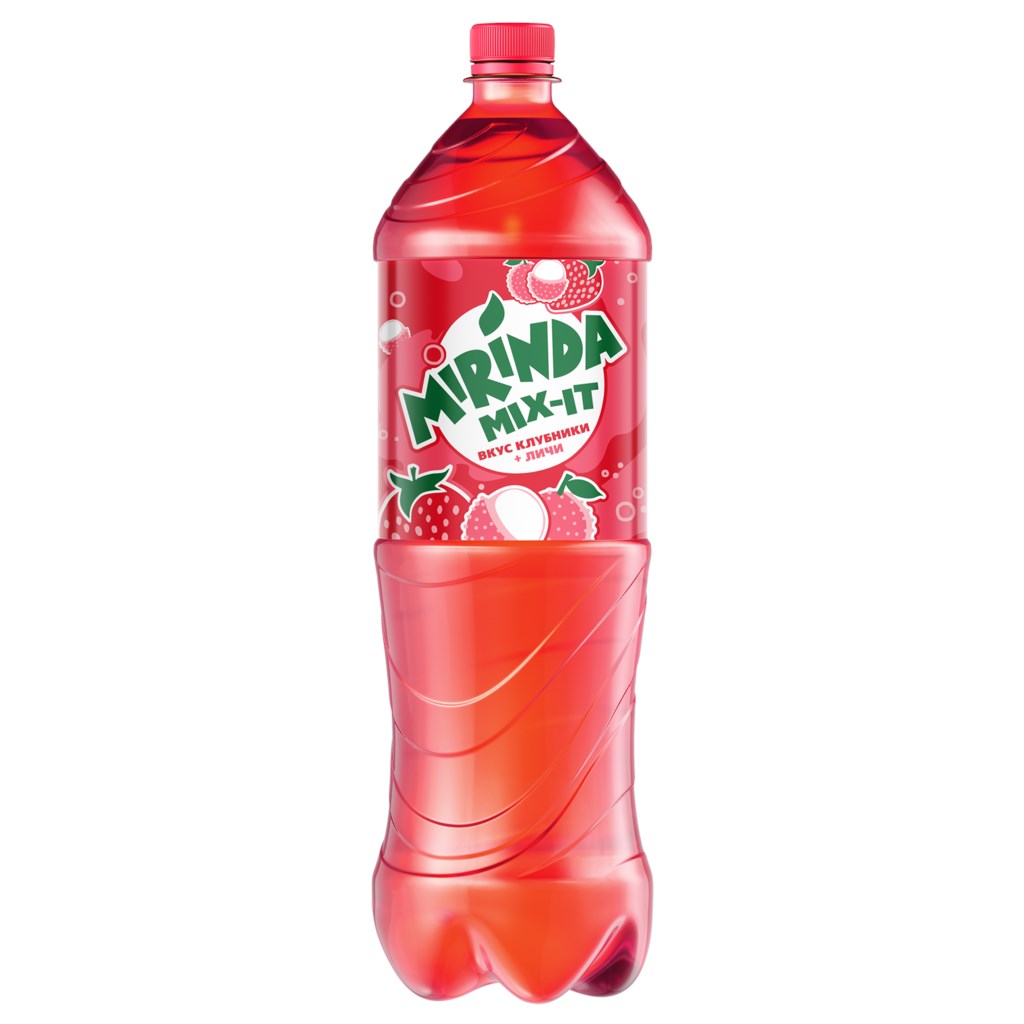 Напиток Mirinda Mix-It сильногазированный клубника, личи 1.5 л