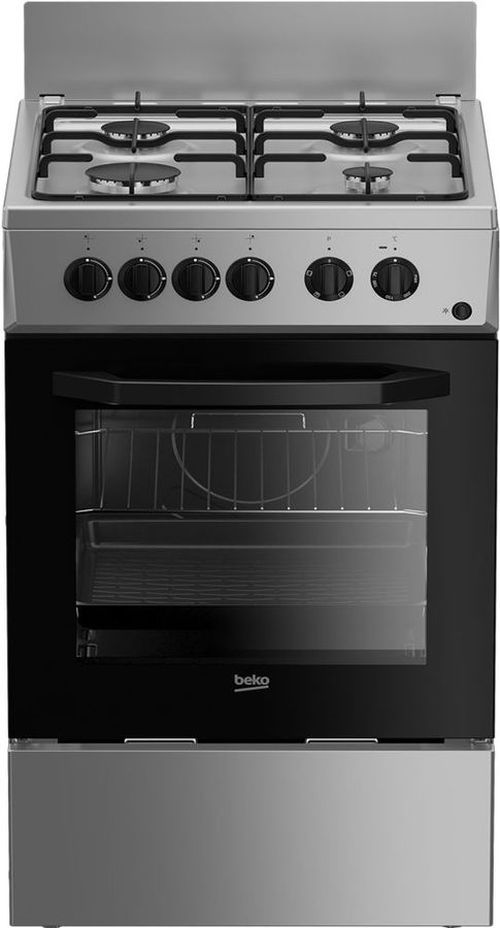 фото Комбинированная плита beko ffss52010gs silver