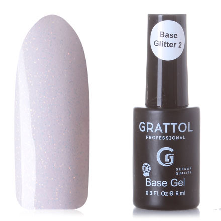 

База Grattol Rubber Glitter №2
