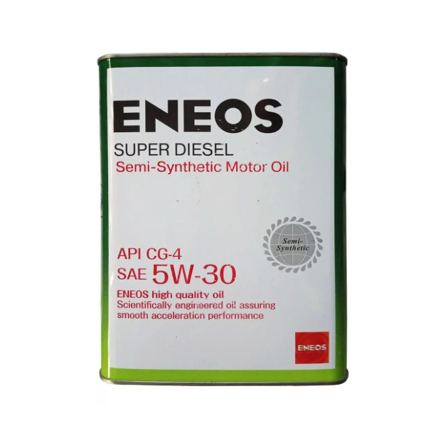 Моторное масло Eneos Super Diesel Semi-Synthetic 5W30 4л