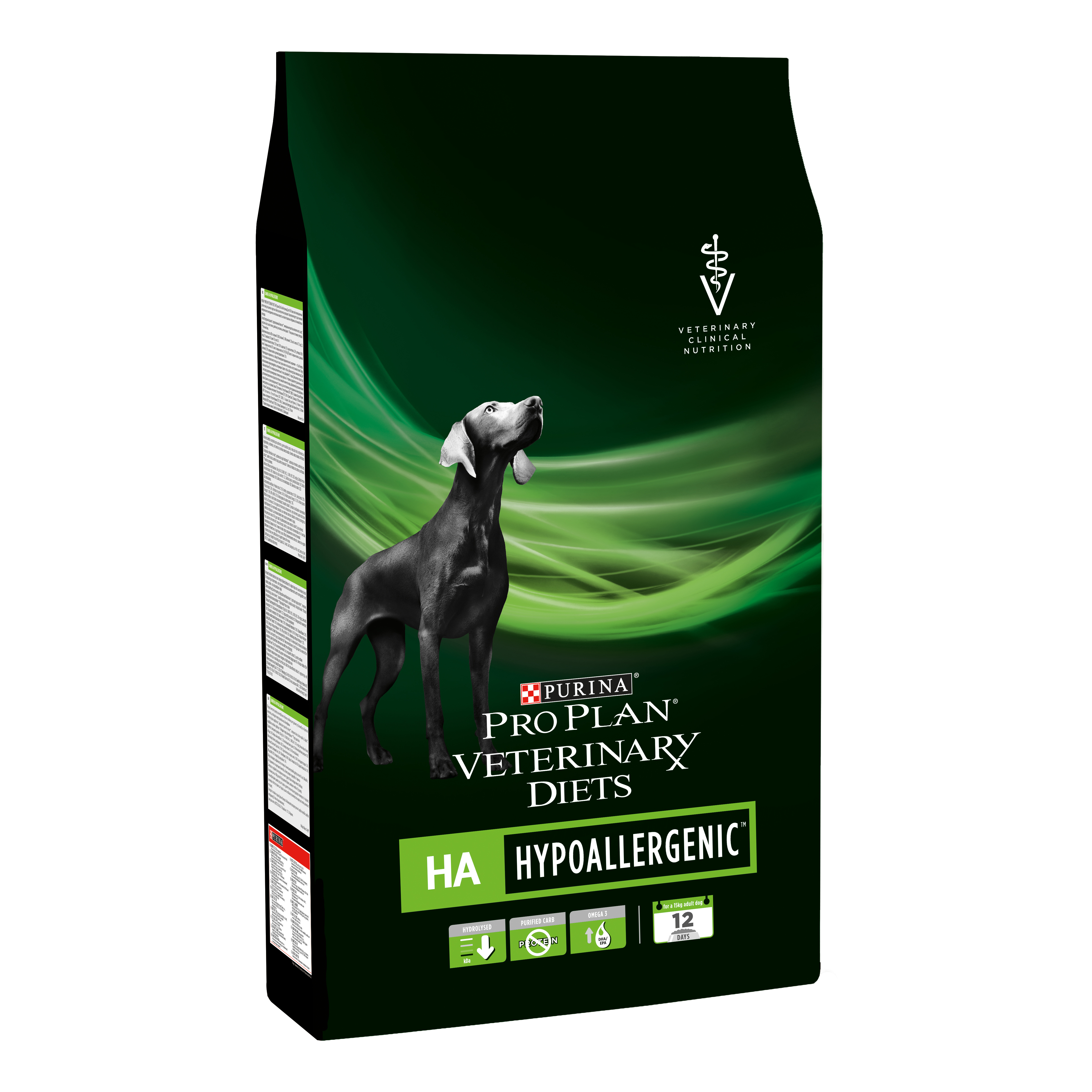 фото Сухой корм для собак pro plan veterinary diets ha hypoallergenic, при аллергиях, 3кг