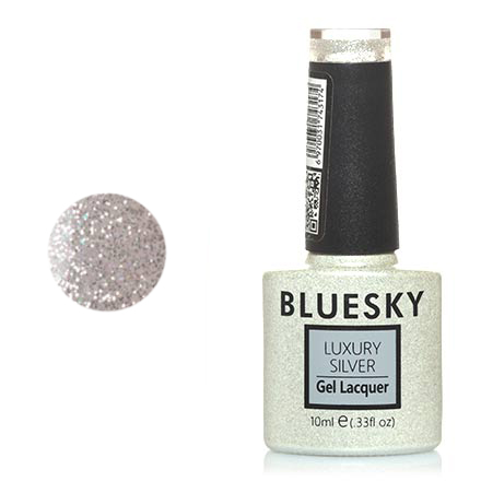 

Гель-лак Bluesky Luxury Silver №392
