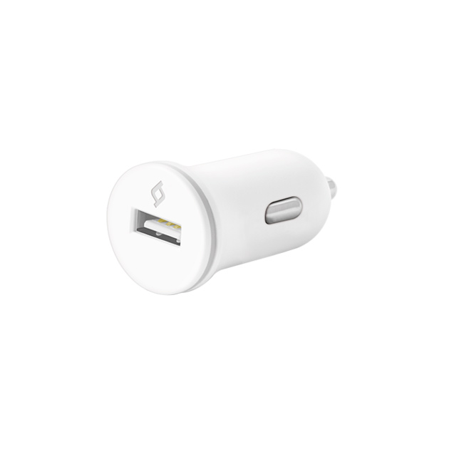 

TEC АЗУ Compact 1A+microUSB white