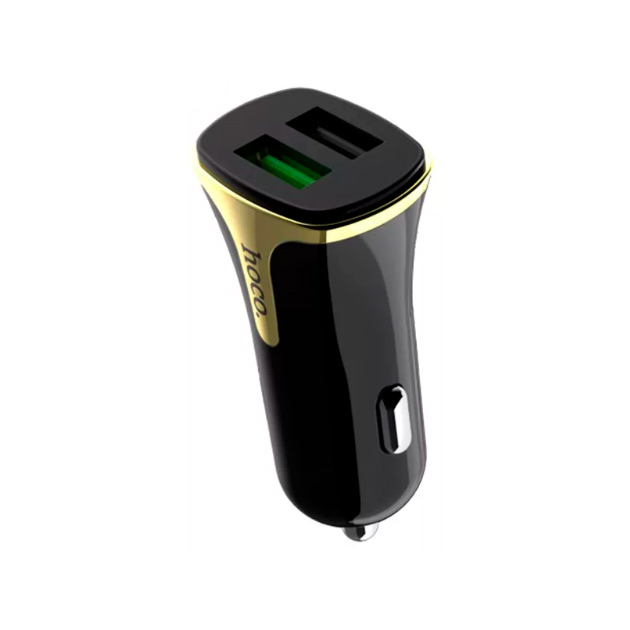 

Автомобильный адаптер питания Hoco Z31 Black зарядка 3.4А QuickCharge QC3.0-PD