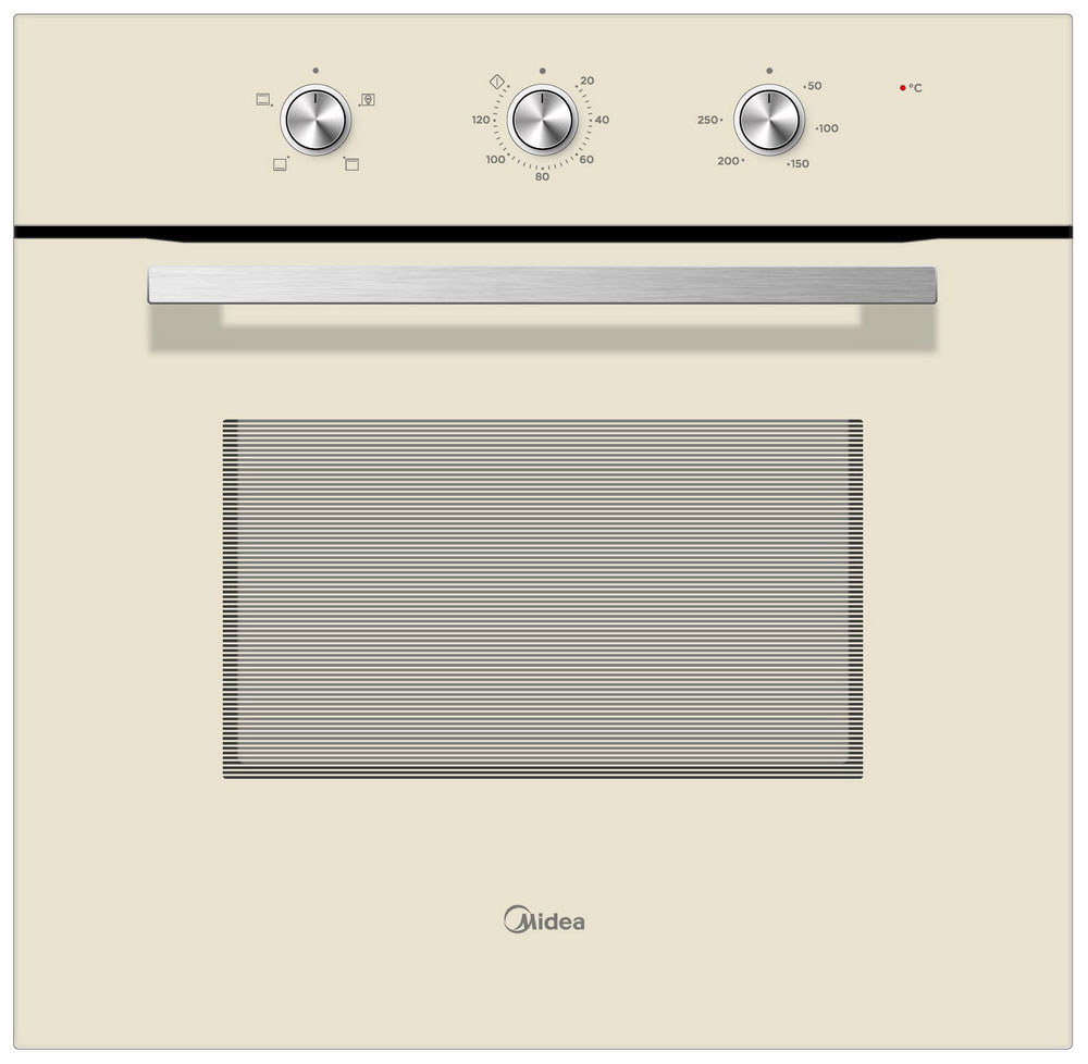 фото Встраиваемый электрический духовой шкаф midea mo23001gi beige