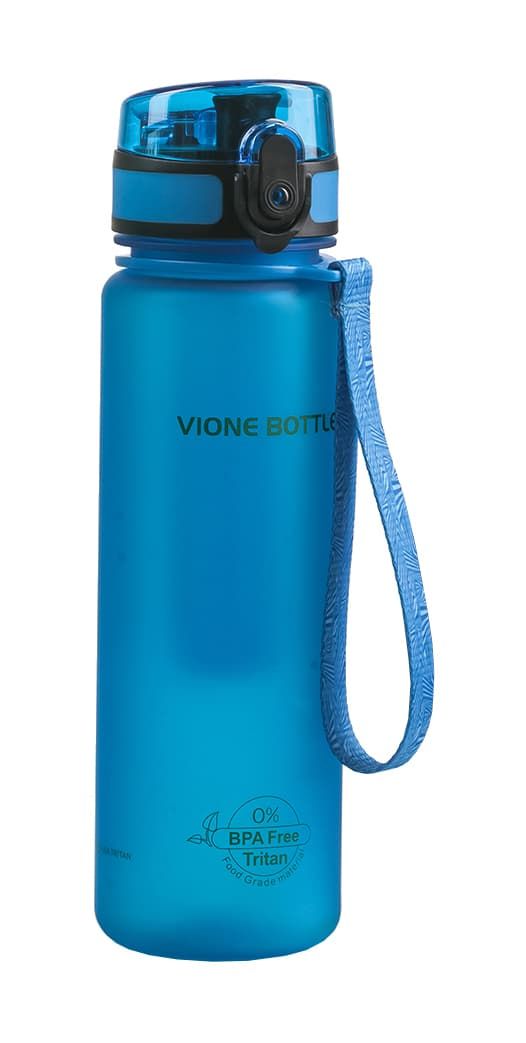 Водородно-минеральная бутылка Vione Mineral Bottle спортивная синяя Россия синий