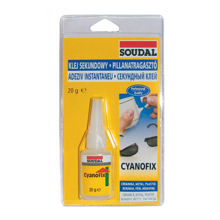 фото Секундный клей cyanofix 84а 3 гр soudal