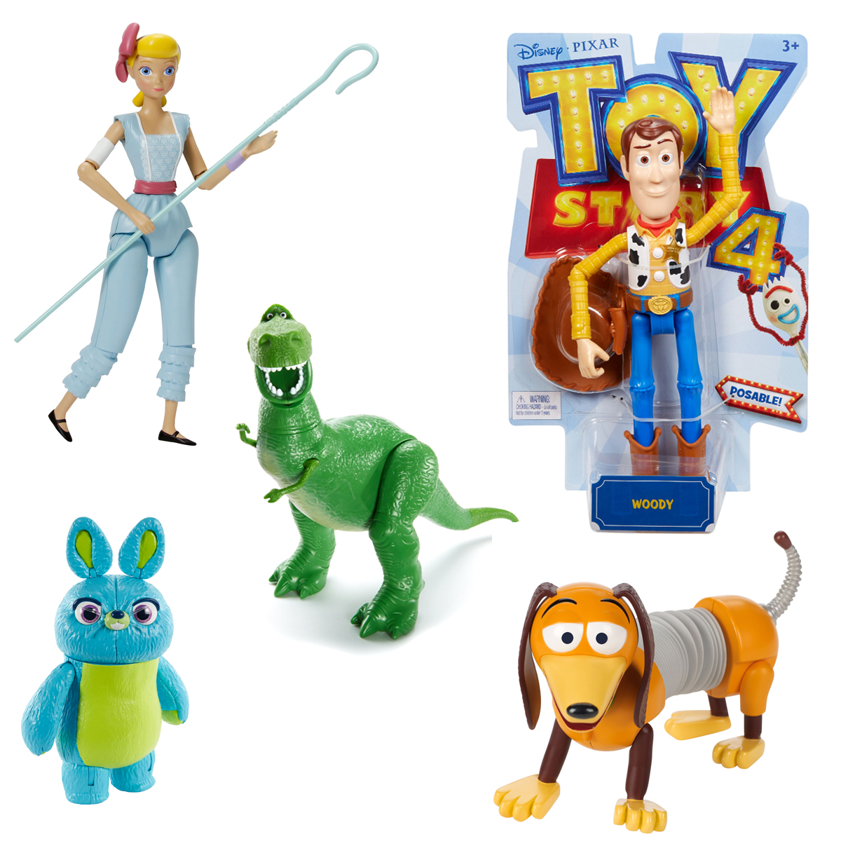 

Фигурки персонажей Mattel История игрушек Toy Story 4 GDP65 в ассортименте