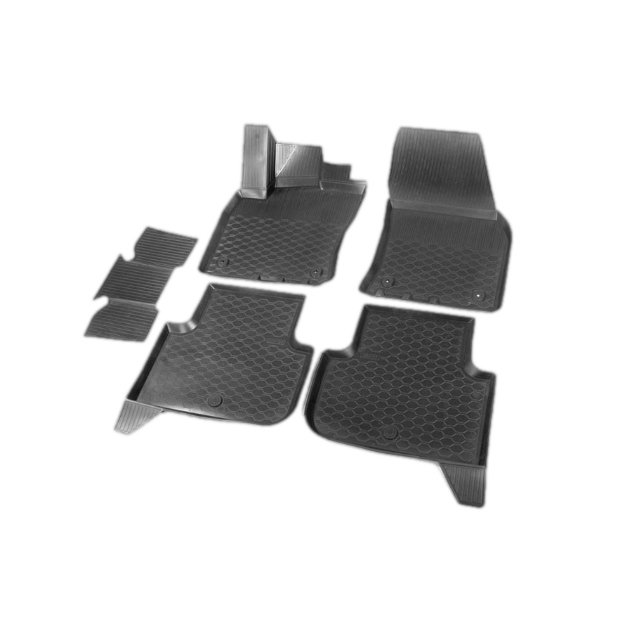фото Коврики салона полиуретан чер. volkswagen tiguan ii ad1,bt1 comfort 51.99.507.pl-b