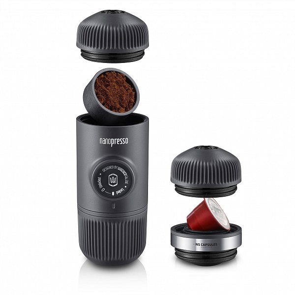 фото Термос-кофеварка wacaco nanopresso 0,8 л черная