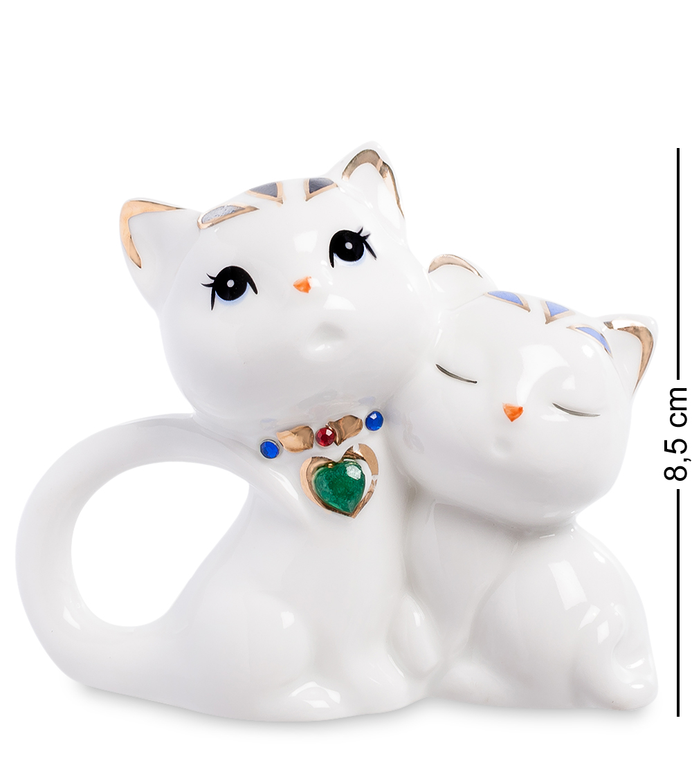 

Фигура "Котята" 4', Белый;золотистый