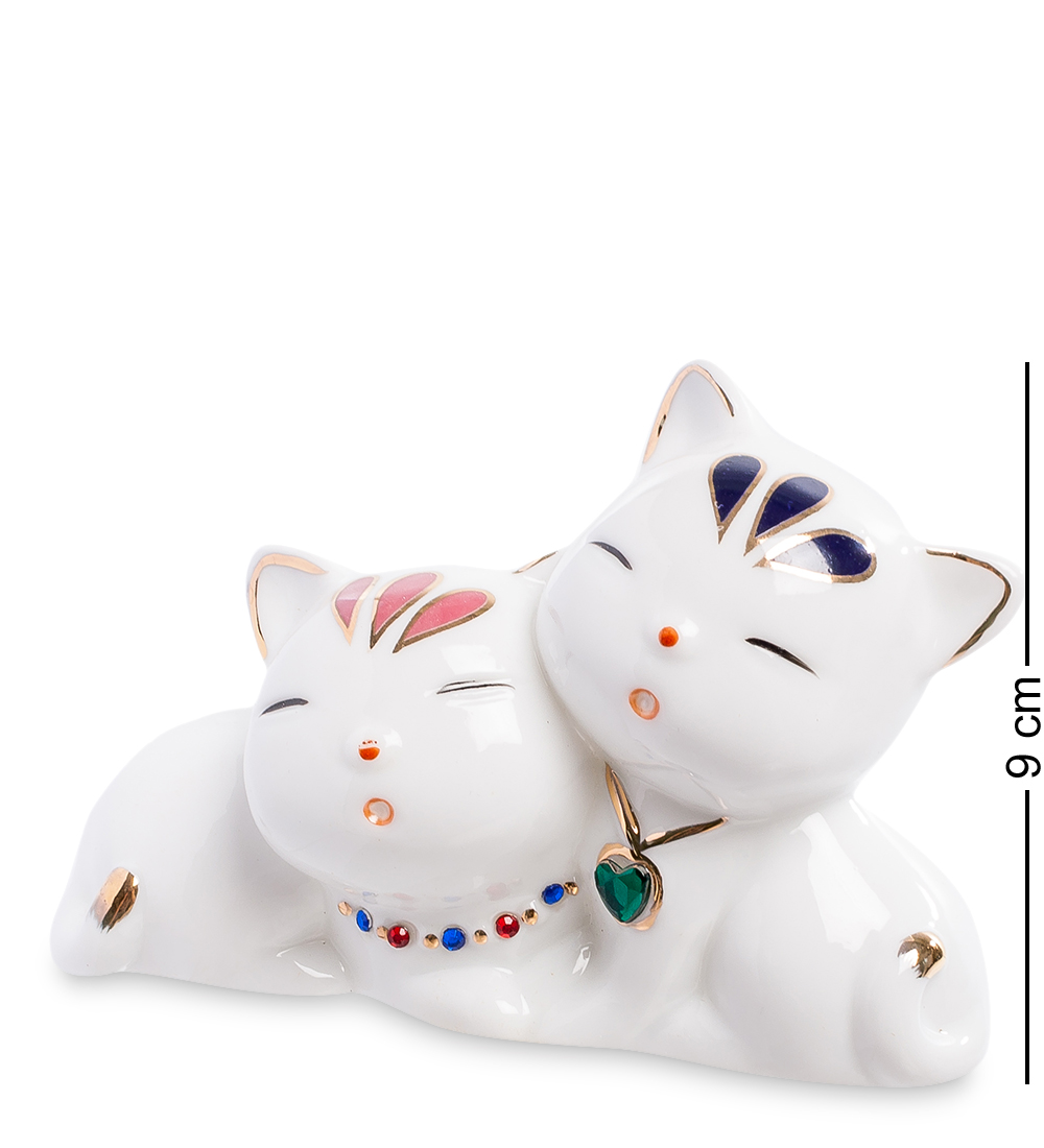 

Фигура "Котята" 5', Белый;золотистый