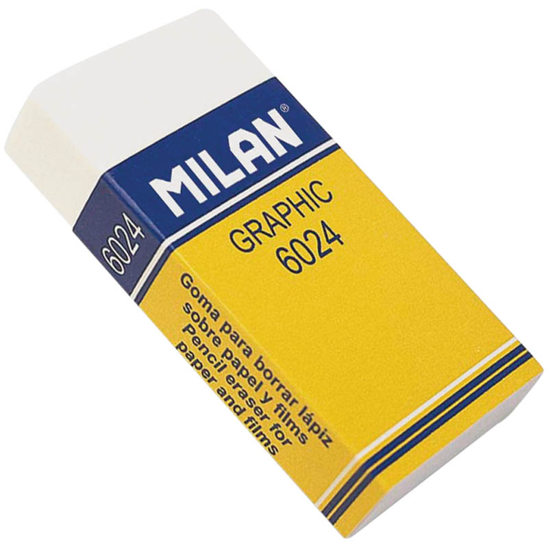 

Ластик "Milan 6024", Белый