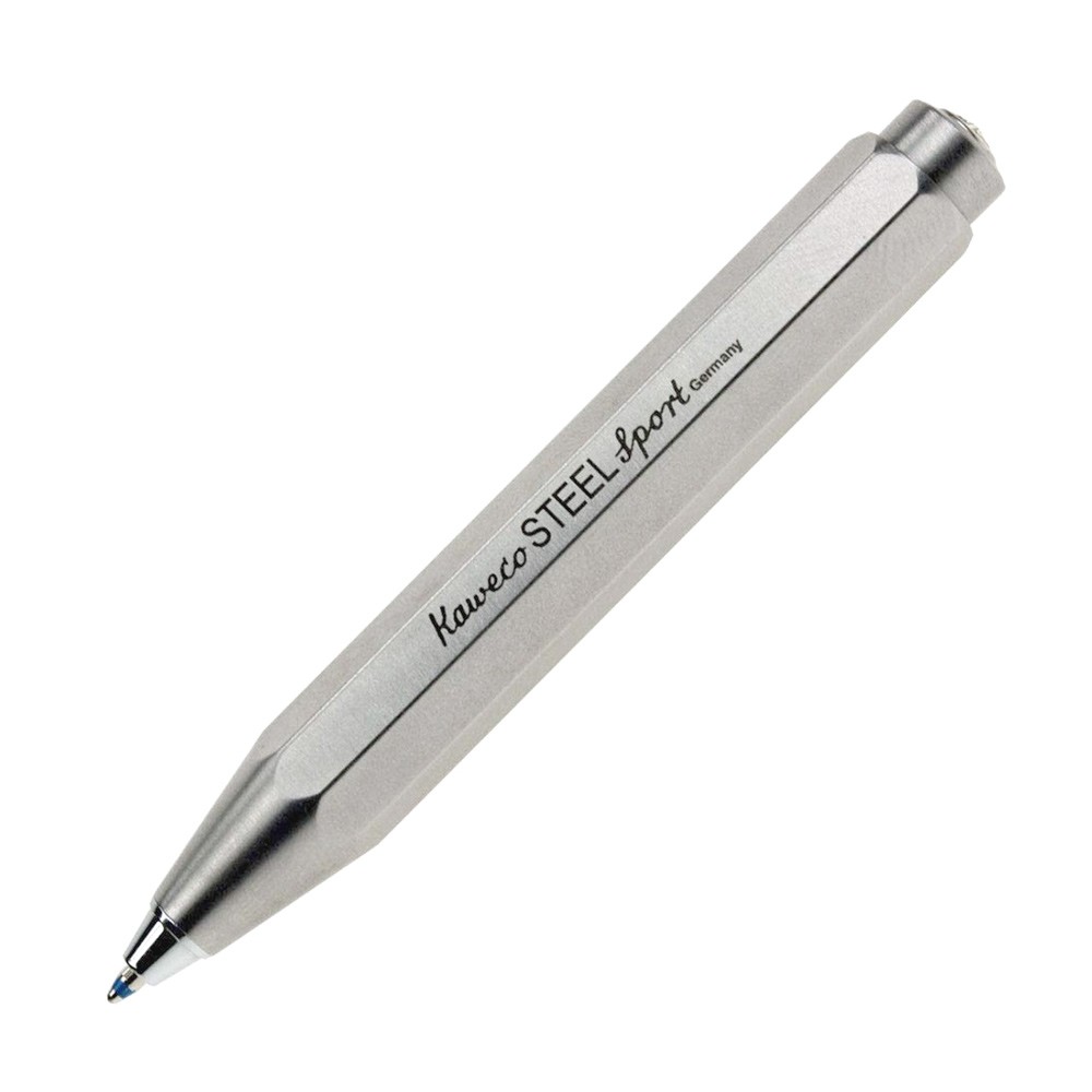 

Ручка шариковая Kaweco STEEL Sport 1,0 мм, корпус серебристый
