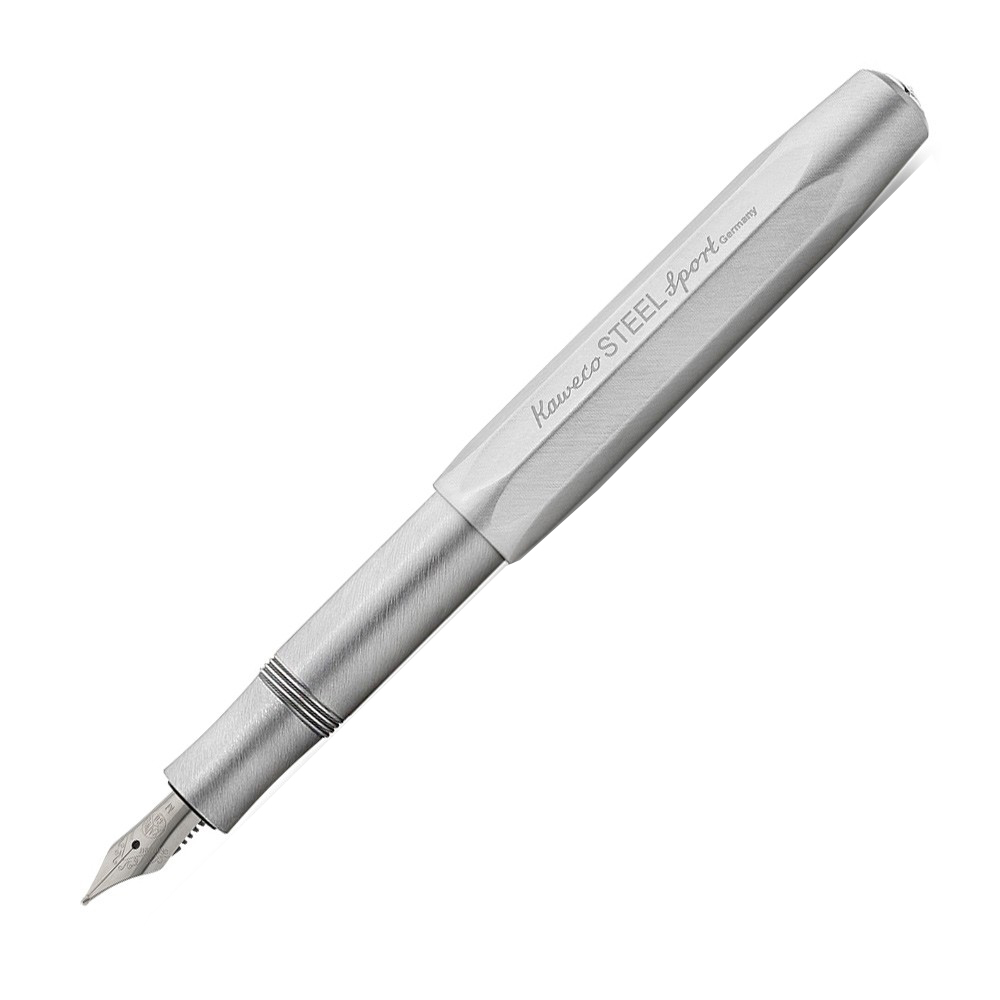 

Ручка перьевая Kaweco STEEL Sport B 1,1 мм, корпус стальной