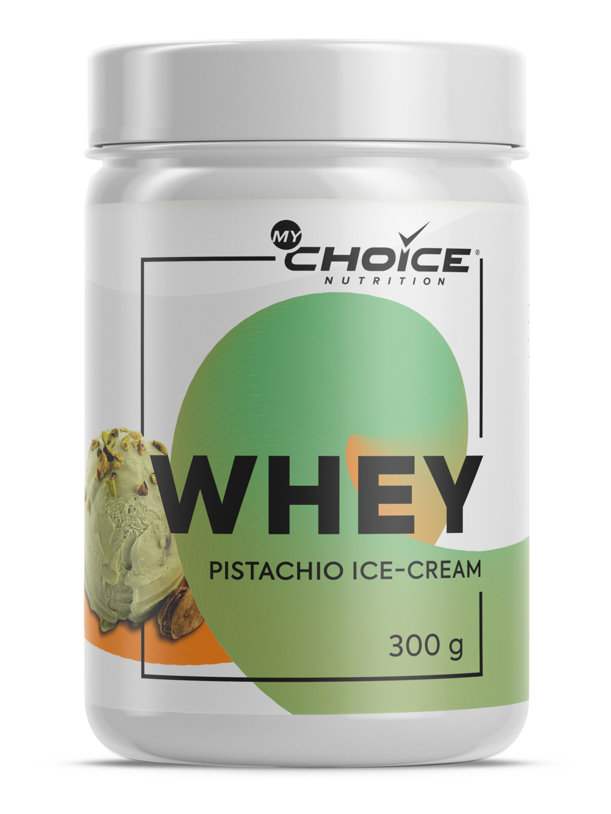 фото Протеин my choice nutrition whey, 300 г, фисташковое мороженое