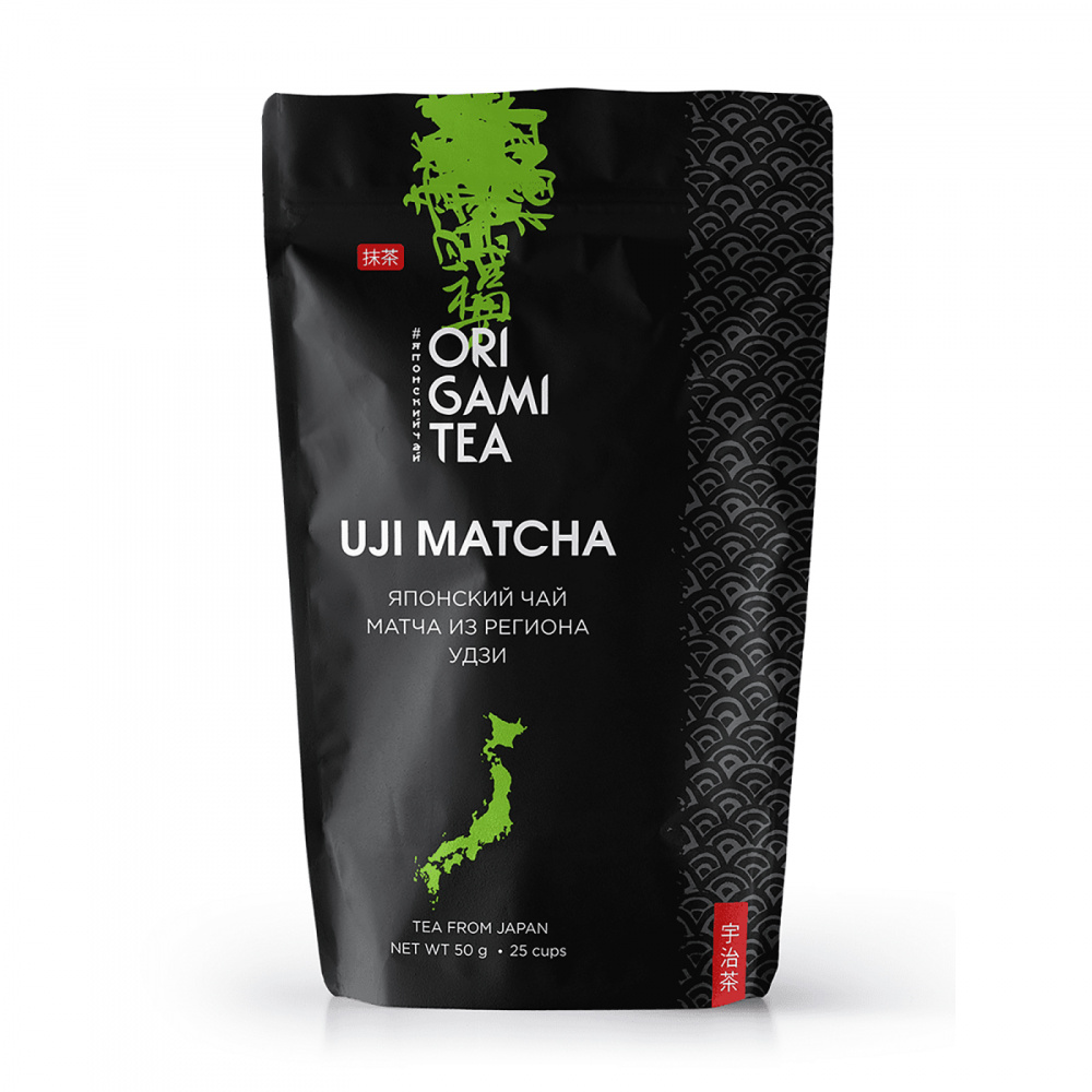 

Японский чай ORIGAMI TEA "Удзи матча standard", 50 г