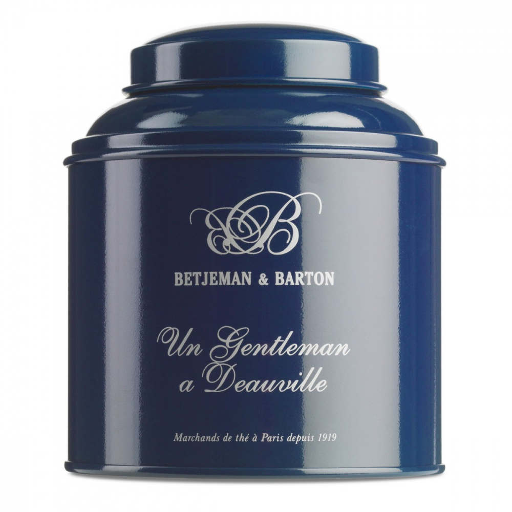 Чай Betjeman & Barton Un Gentleman a Deauville, черный листовой, с добавками, 125 гр