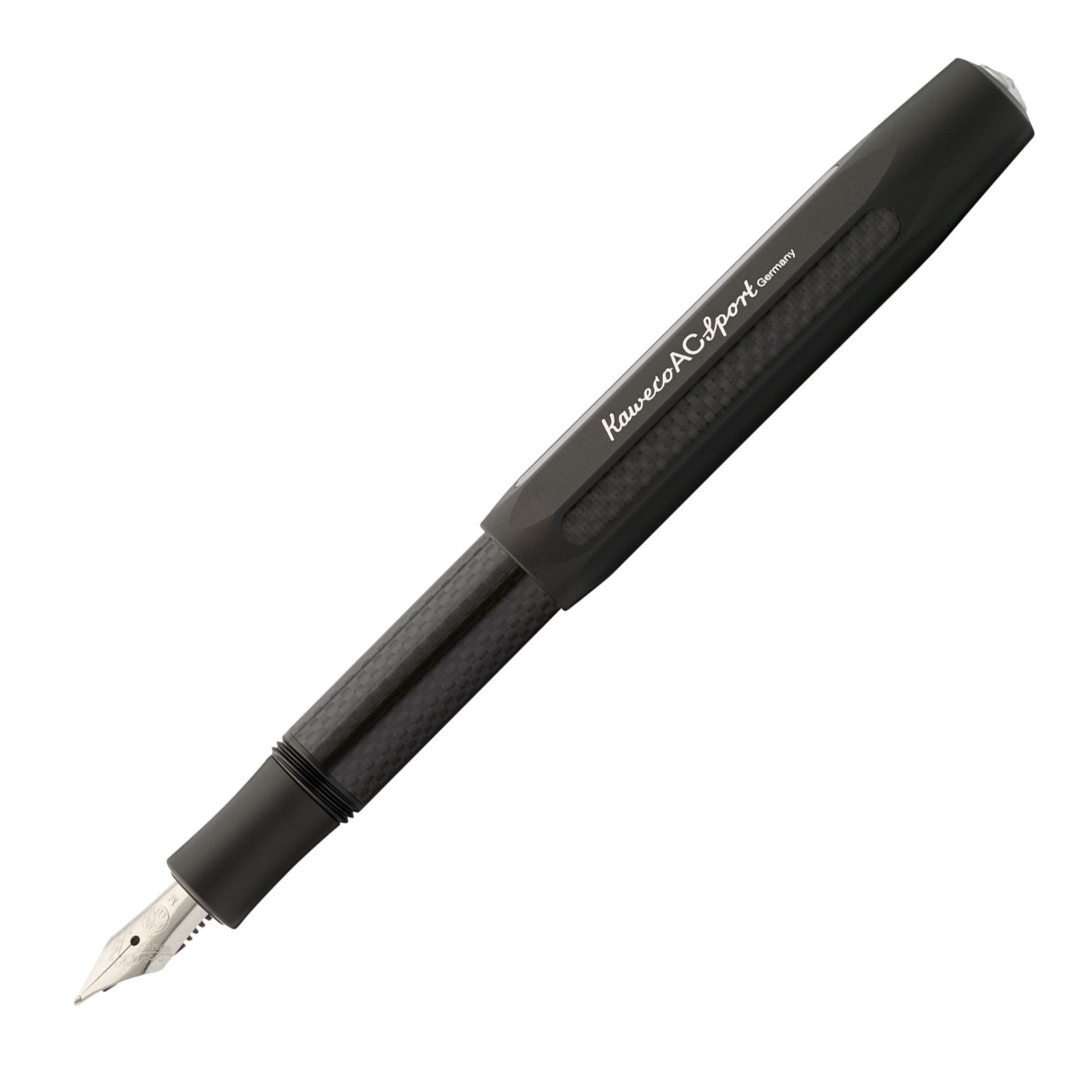 

Перьевая ручка Kaweco AC Sport EF 05 мм корпус черный с черными вставками