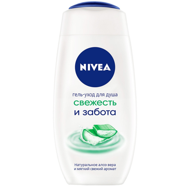 фото Гель для душа nivea свежесть и забота 250 мл